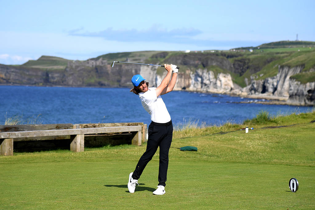 Tommy Fleetwood at Royal Portrush in 2019